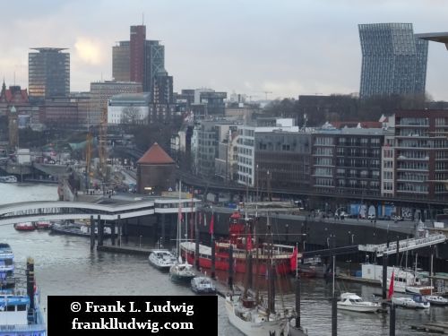 Hamburg - Aussicht vom Elbphilharmonie Plaza